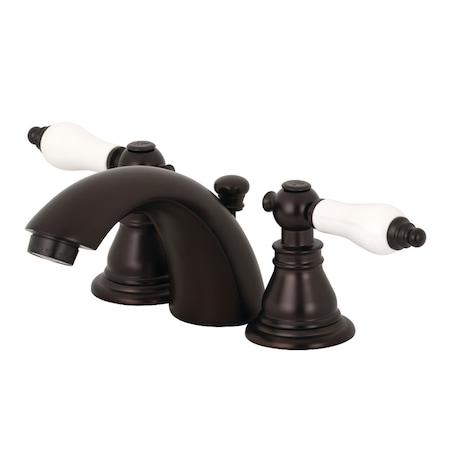 Kingston Brass KB955APL Mini-Widespread Bathroom Faucet, Oil Rubbed Bronze KB955APL